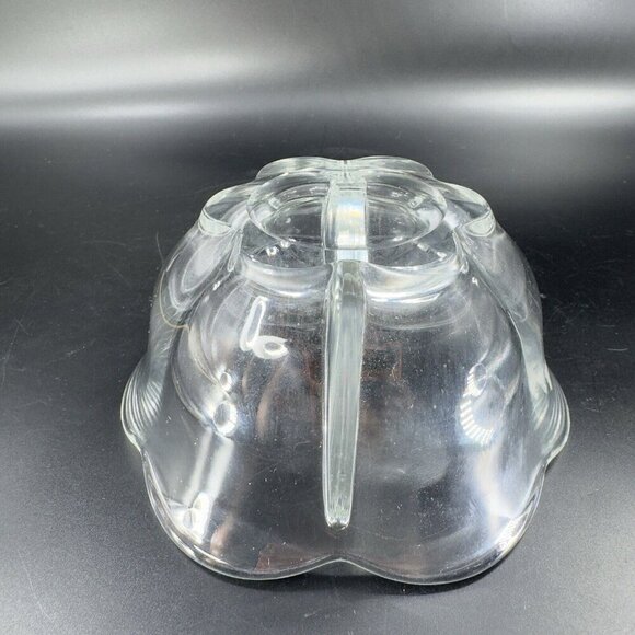 VTG Duncan Miller Glass Co Clear Divided Dish Bowl Footed Vintage Glass Decor - Picture 8 of 15
